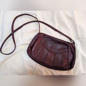 Genuine Leather Vintage Crossbody Bag Made in Mexico